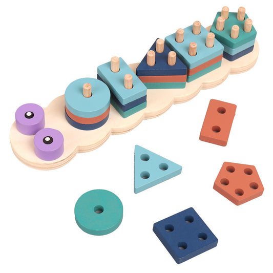 Montessori Holzset Säulen